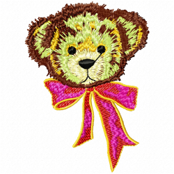 Teddy Embroidery Design 2